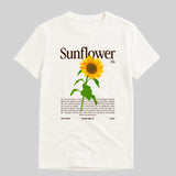 Organic Cotton T-Shirt SUNFLOWER