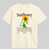 Organic Cotton T-Shirt SUNFLOWER
