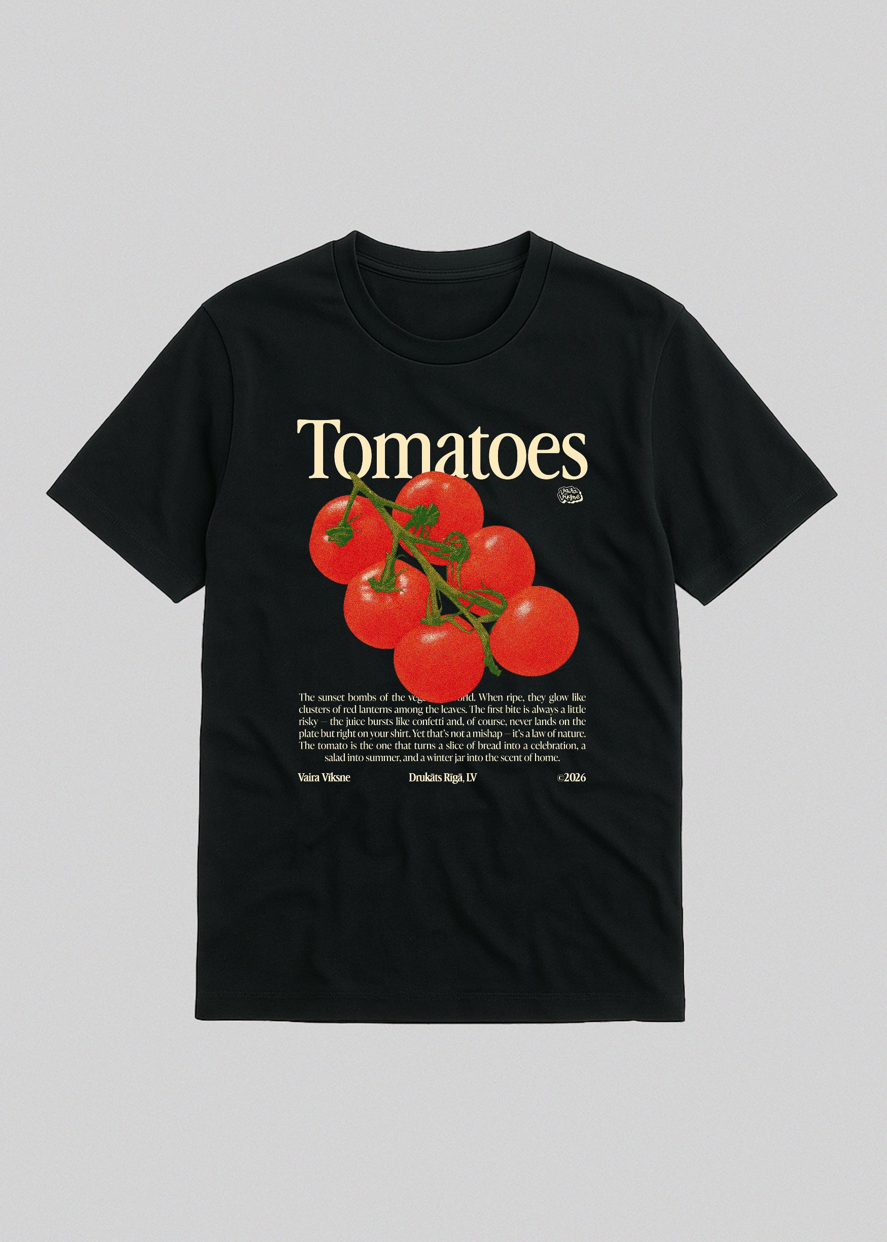 Organic Cotton T-Shirt TOMATOES