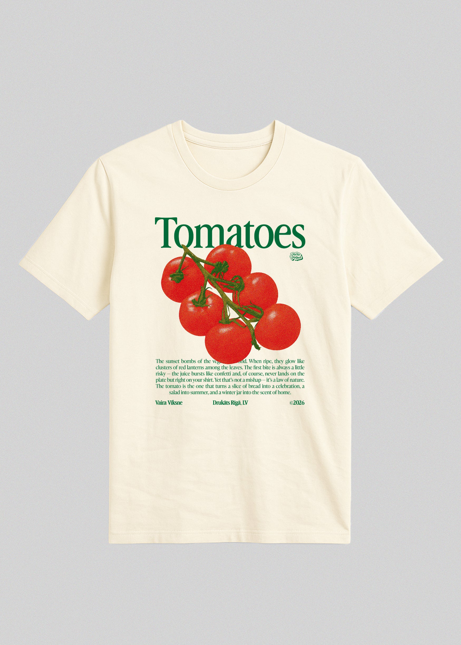 Organic Cotton T-Shirt TOMATOES