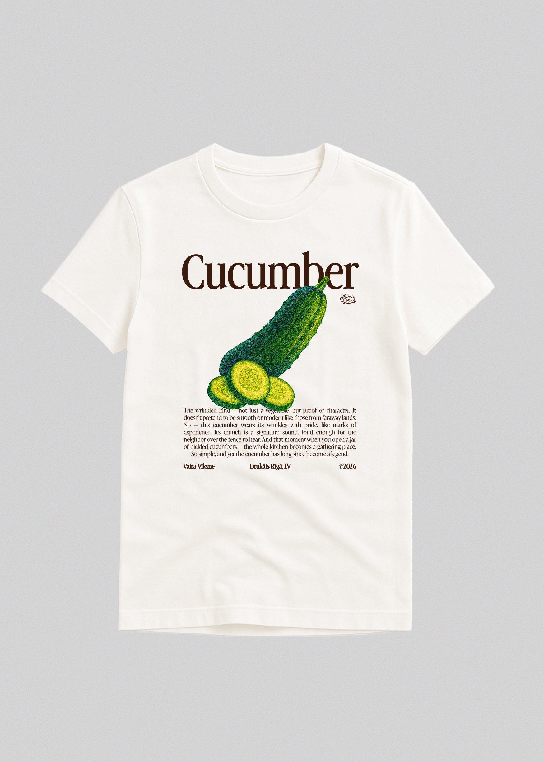 Organic Cotton T-Shirt CUCUMBER