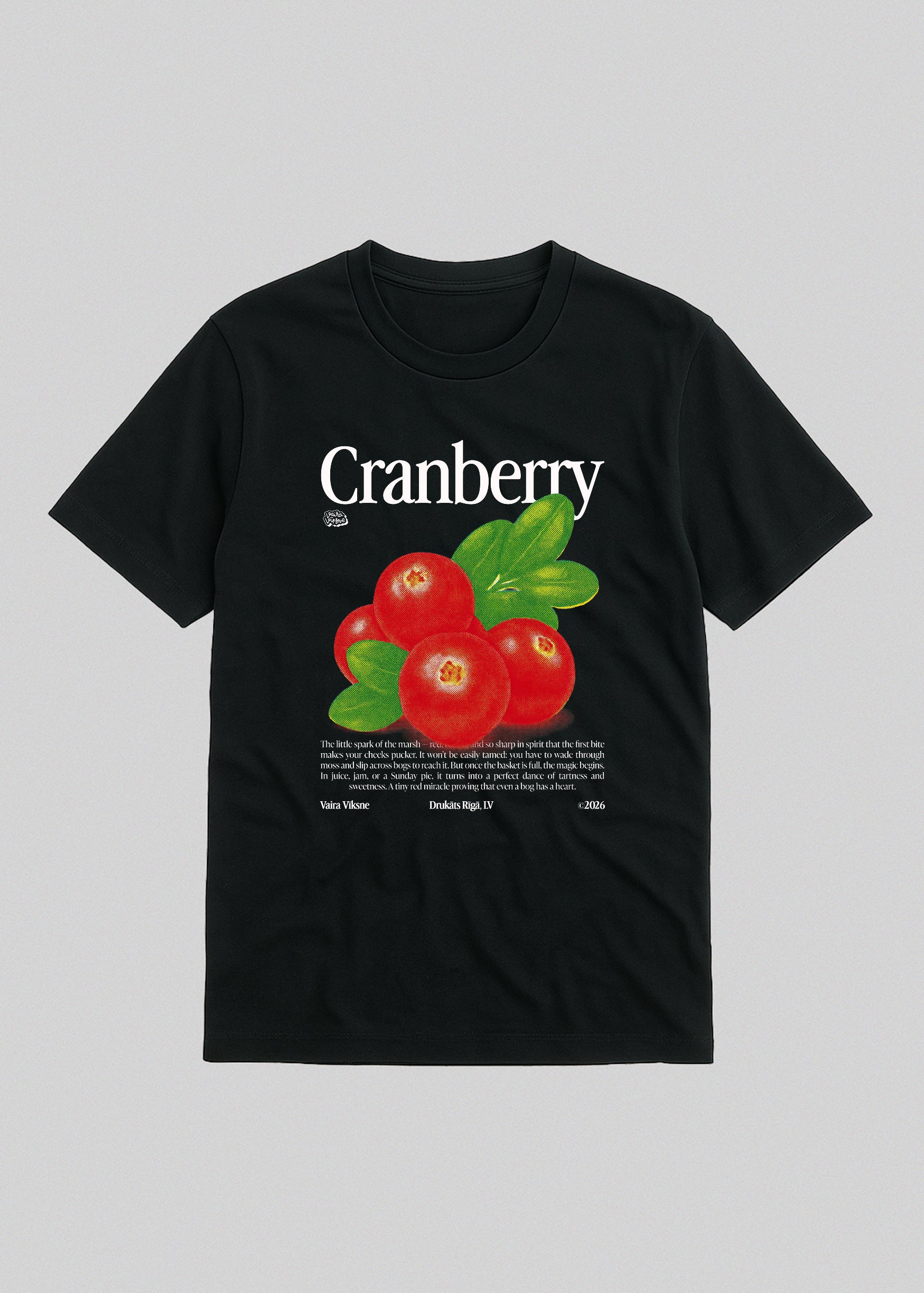 Organic Cotton T-Shirt CRANBERRY