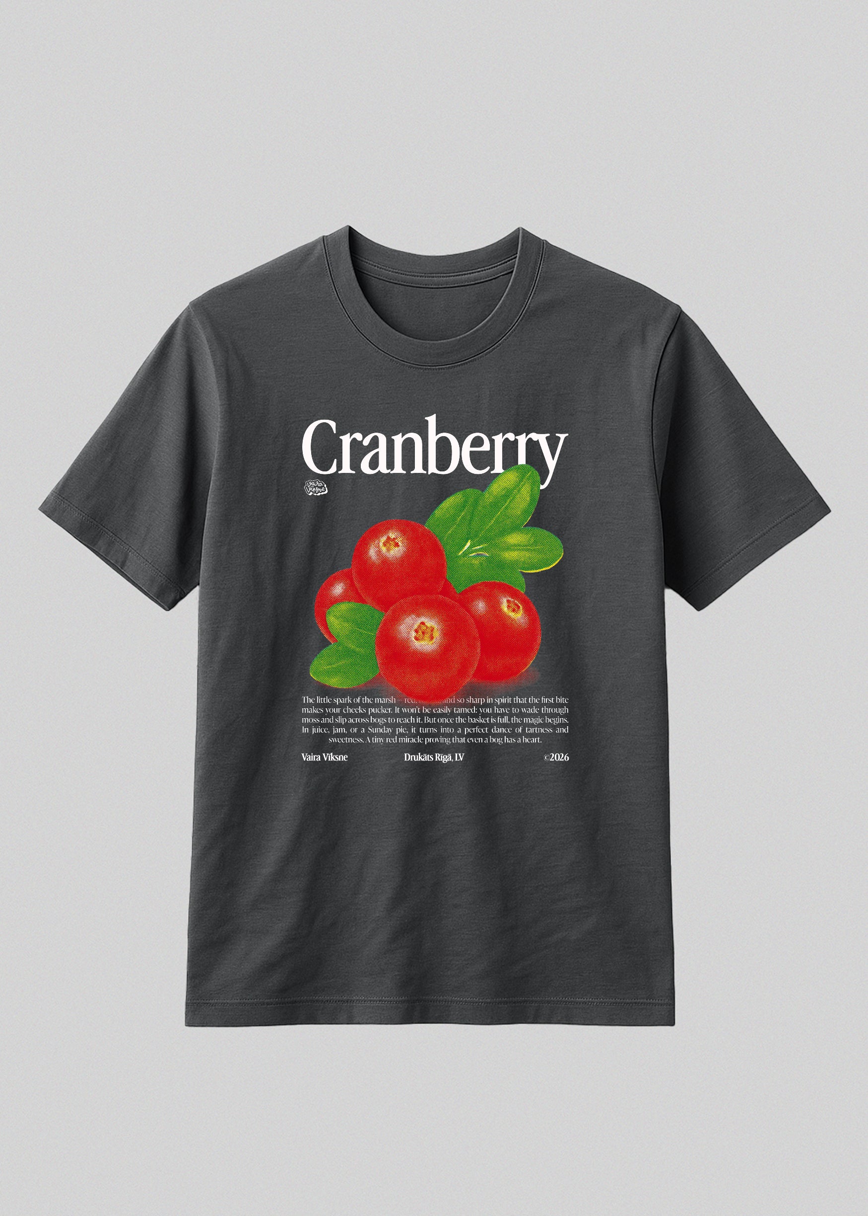 Organic Cotton T-Shirt CRANBERRY