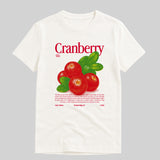 Organic Cotton T-Shirt CRANBERRY