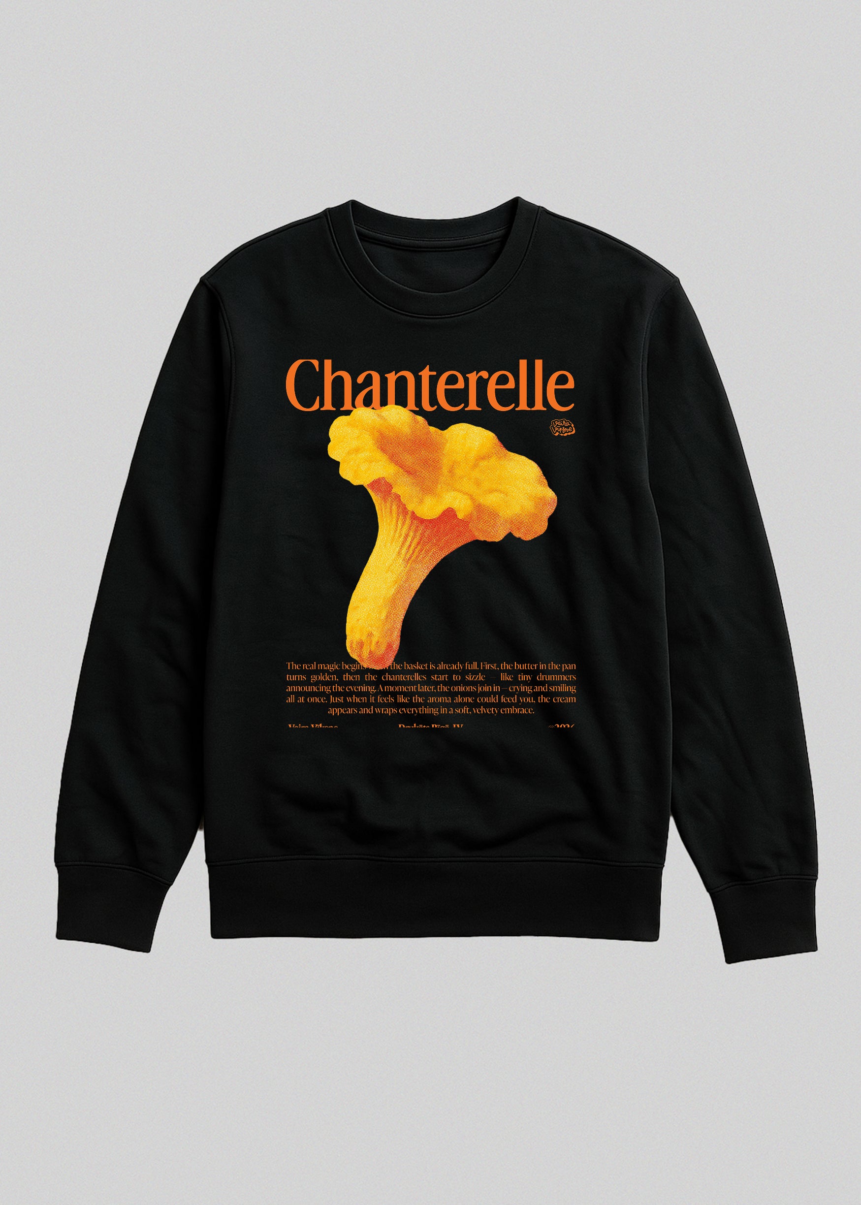 Organic Sweatshirt CHANTERELLE