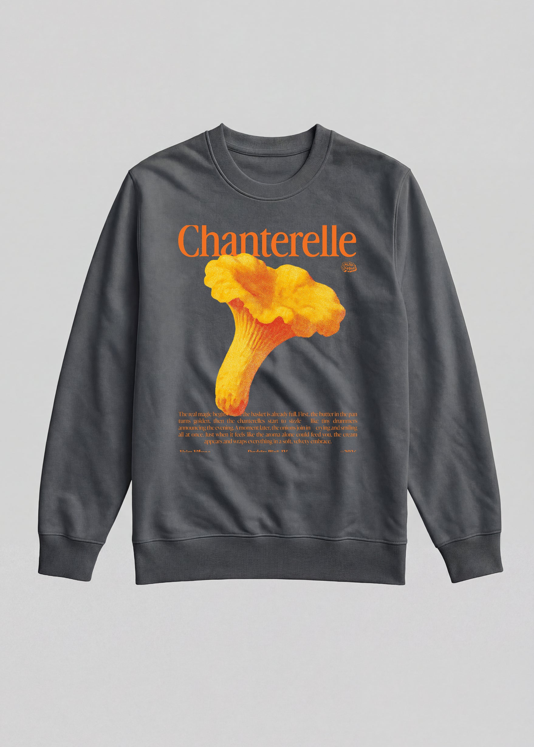 Organic Sweatshirt CHANTERELLE