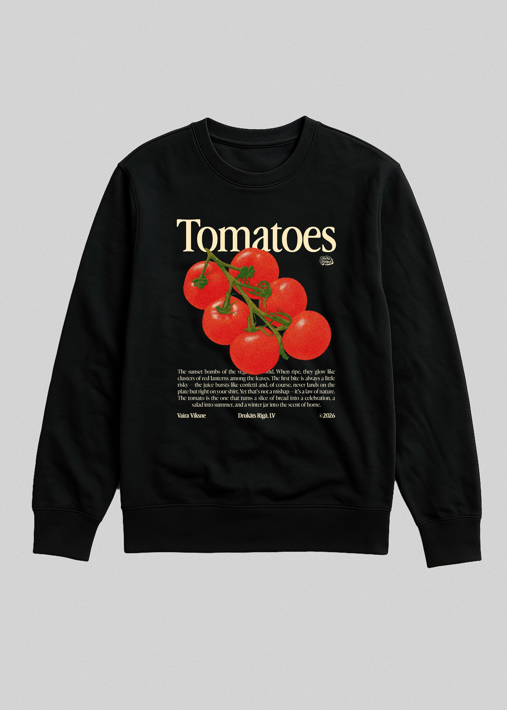 Organic Sweatshirt TOMATOES