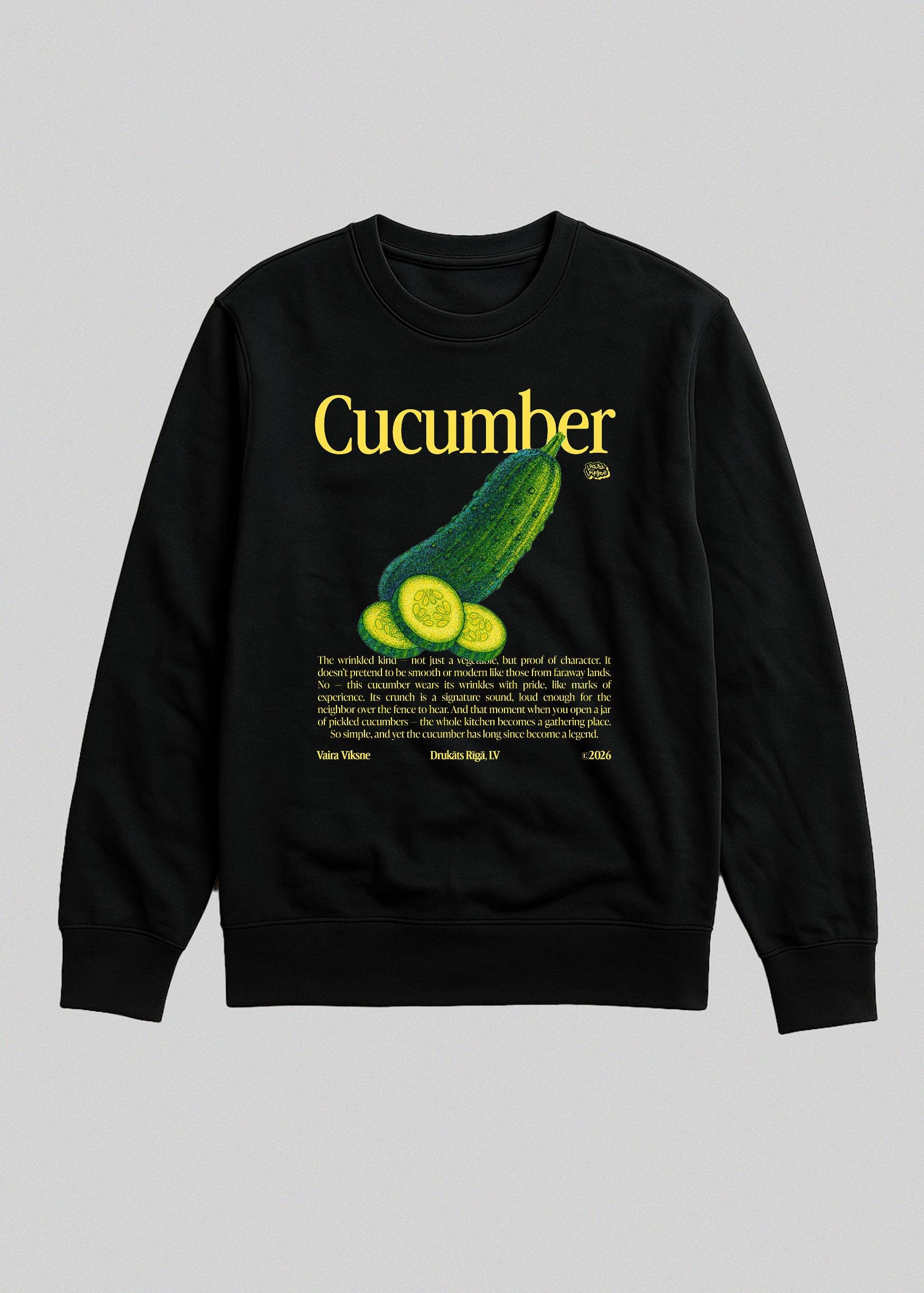 Organic Sweatshirt CUCUMBER