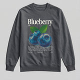 Organic Sweatshirt BLUEBERRY