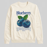 Organic Sweatshirt BLUEBERRY