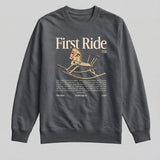 Organic Sweatshirt FIRST RIDE
