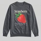 Organic Sweatshirt STRAWBERRY