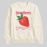 Organic Sweatshirt STRAWBERRY