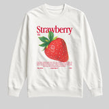 Organic Sweatshirt STRAWBERRY
