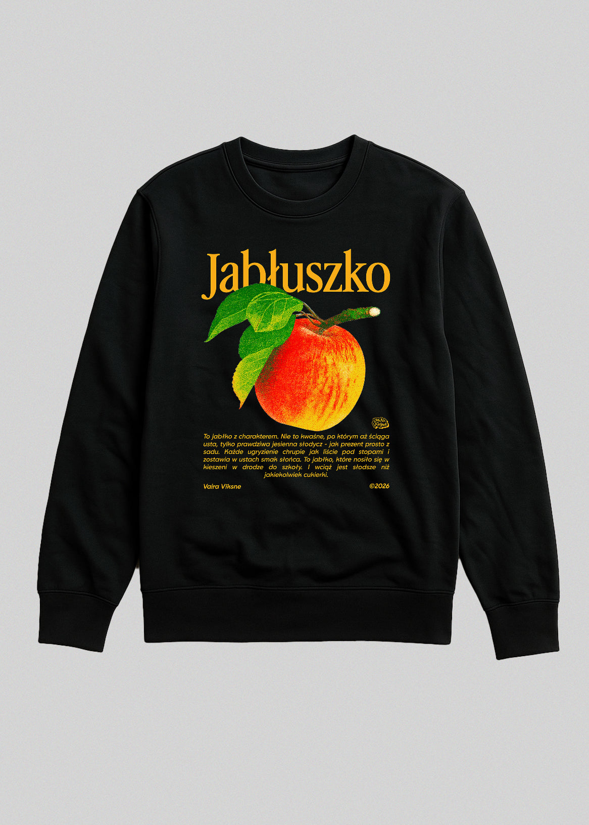 Organic Sweatshirt JABŁUSZKO