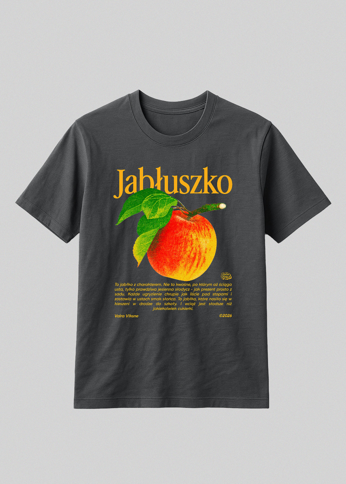 Organic Cotton T-Shirt JABŁUSZKO
