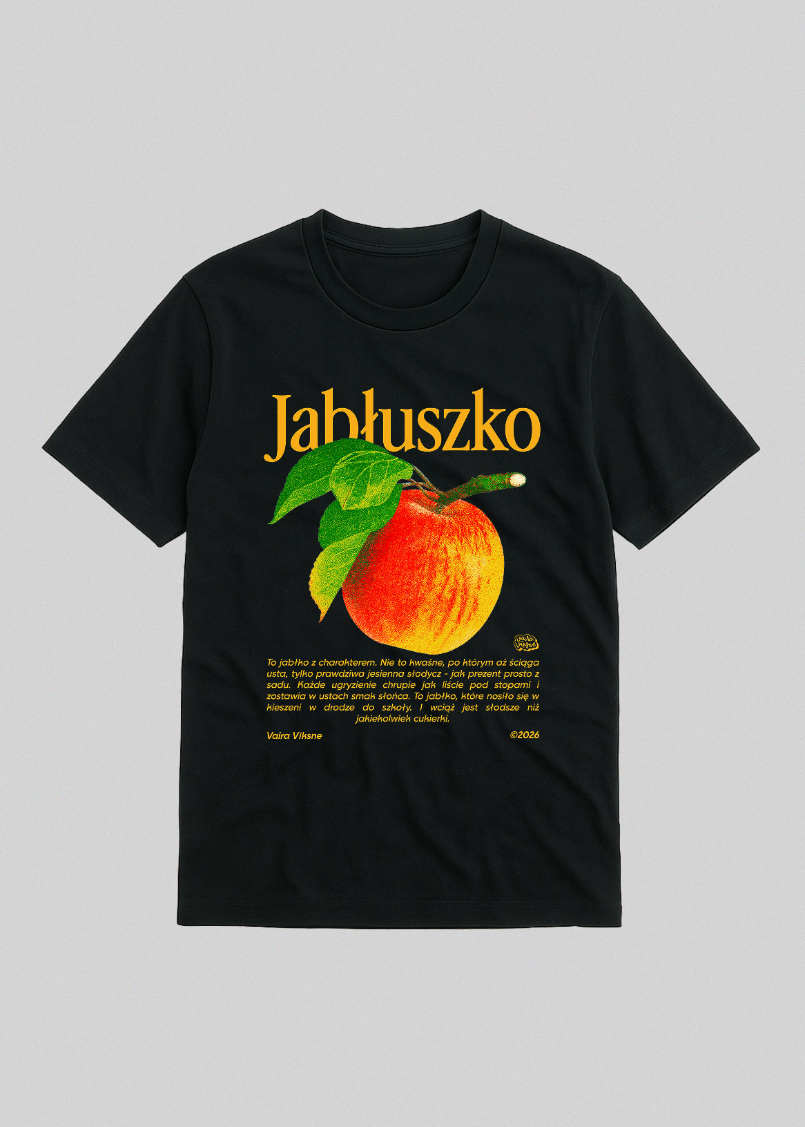 Organic Cotton T-Shirt JABŁUSZKO