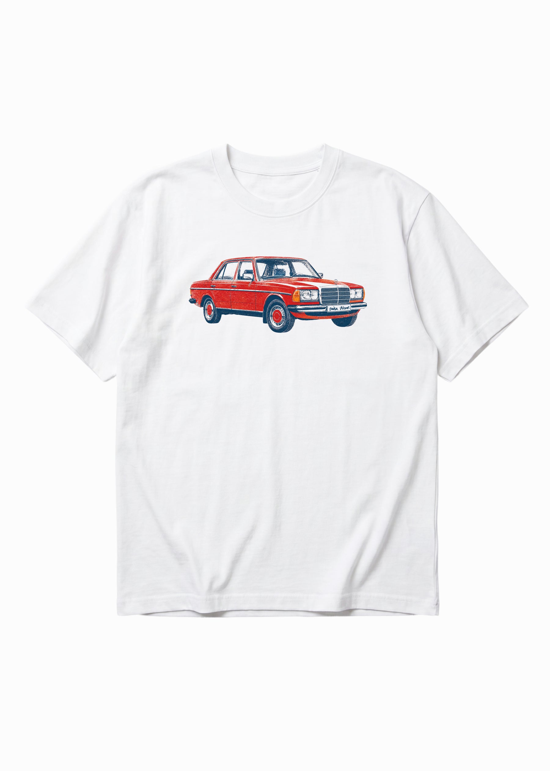 Organic Cotton T-shirt RED MERCEDES