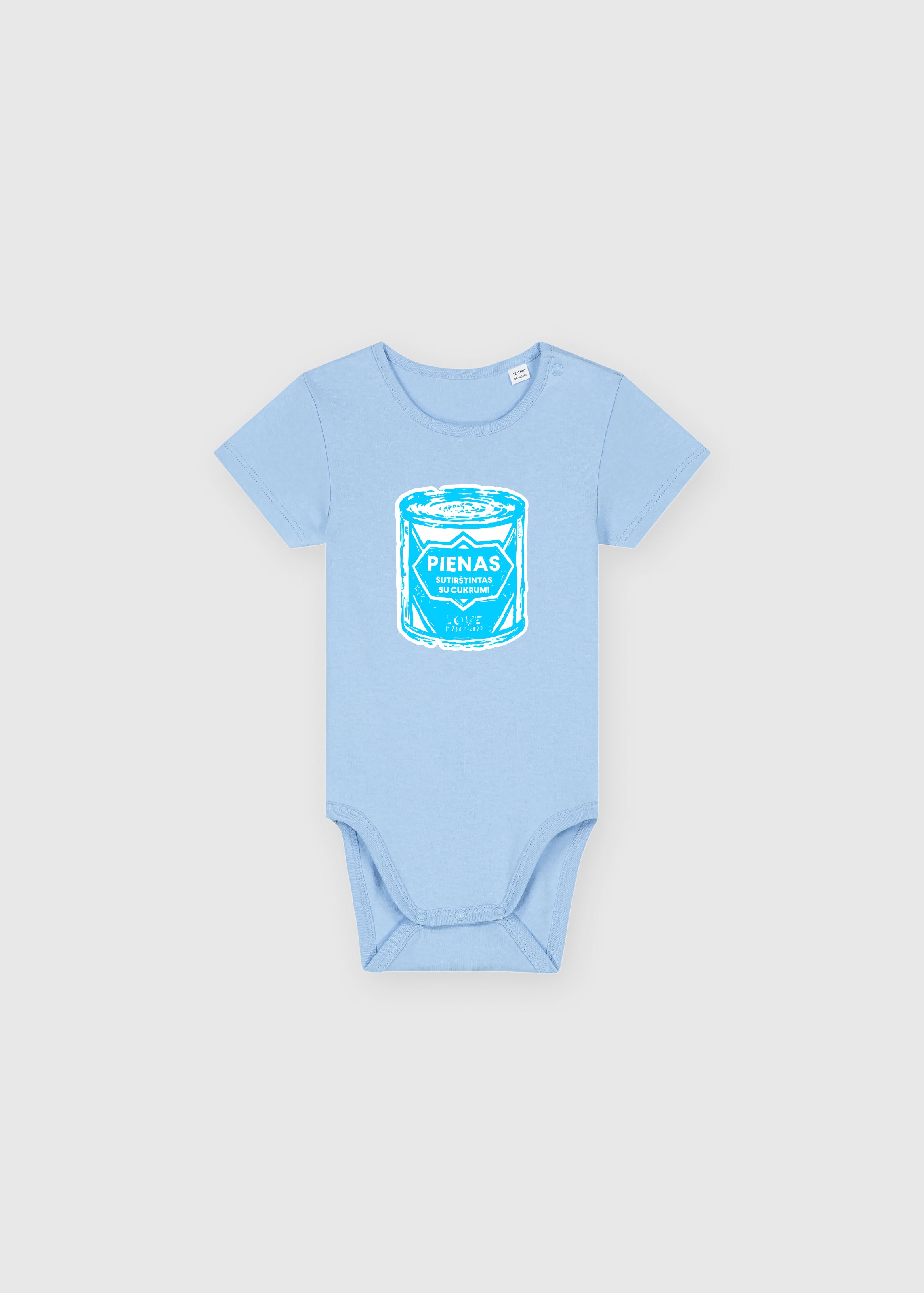Baby Bodysuit SUTIRŠTINTAS PIENAS
