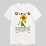 Organic Cotton T-Shirt SŁONECZNIK