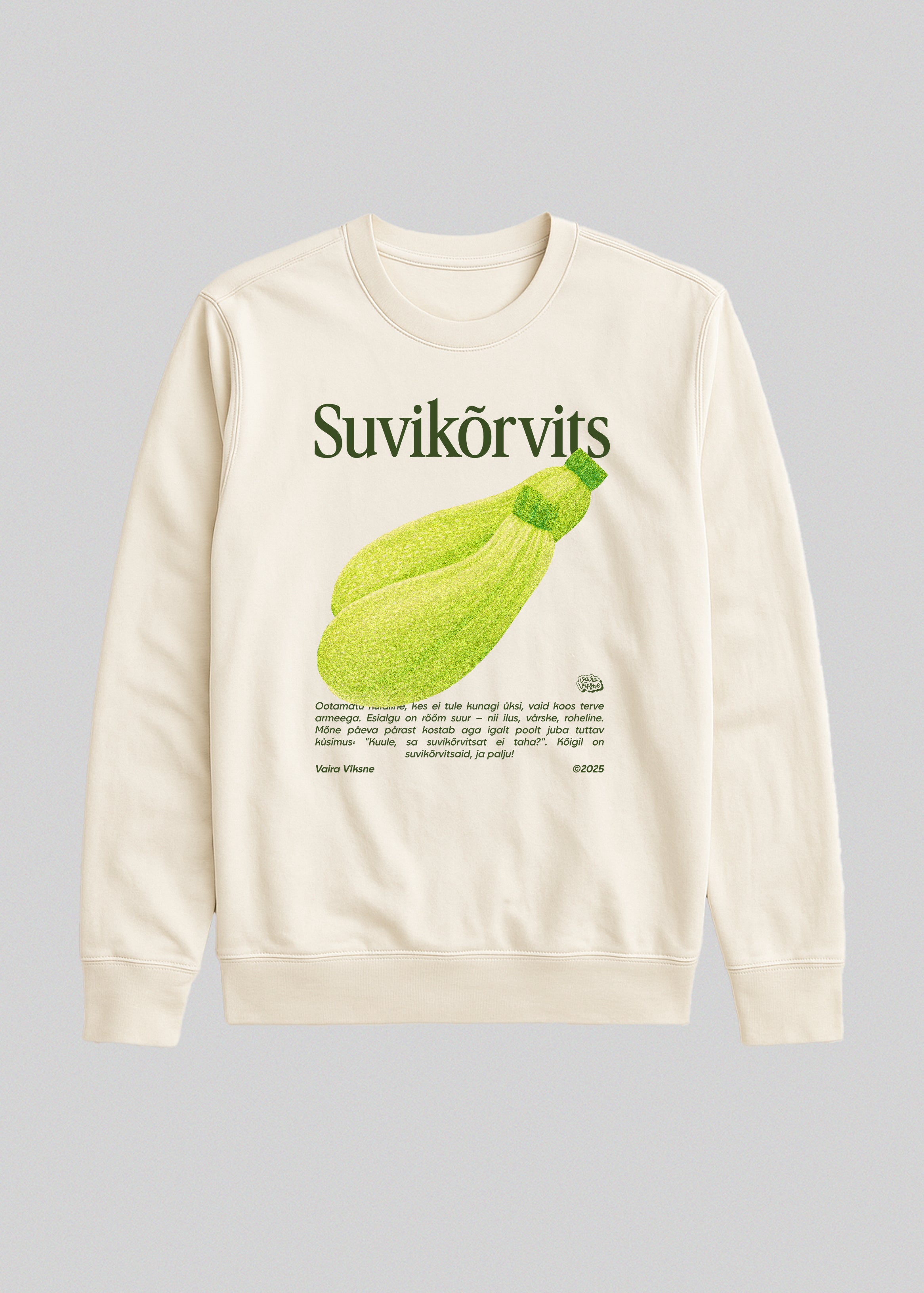 Organic Sweatshirt SUVIKÕRVITS