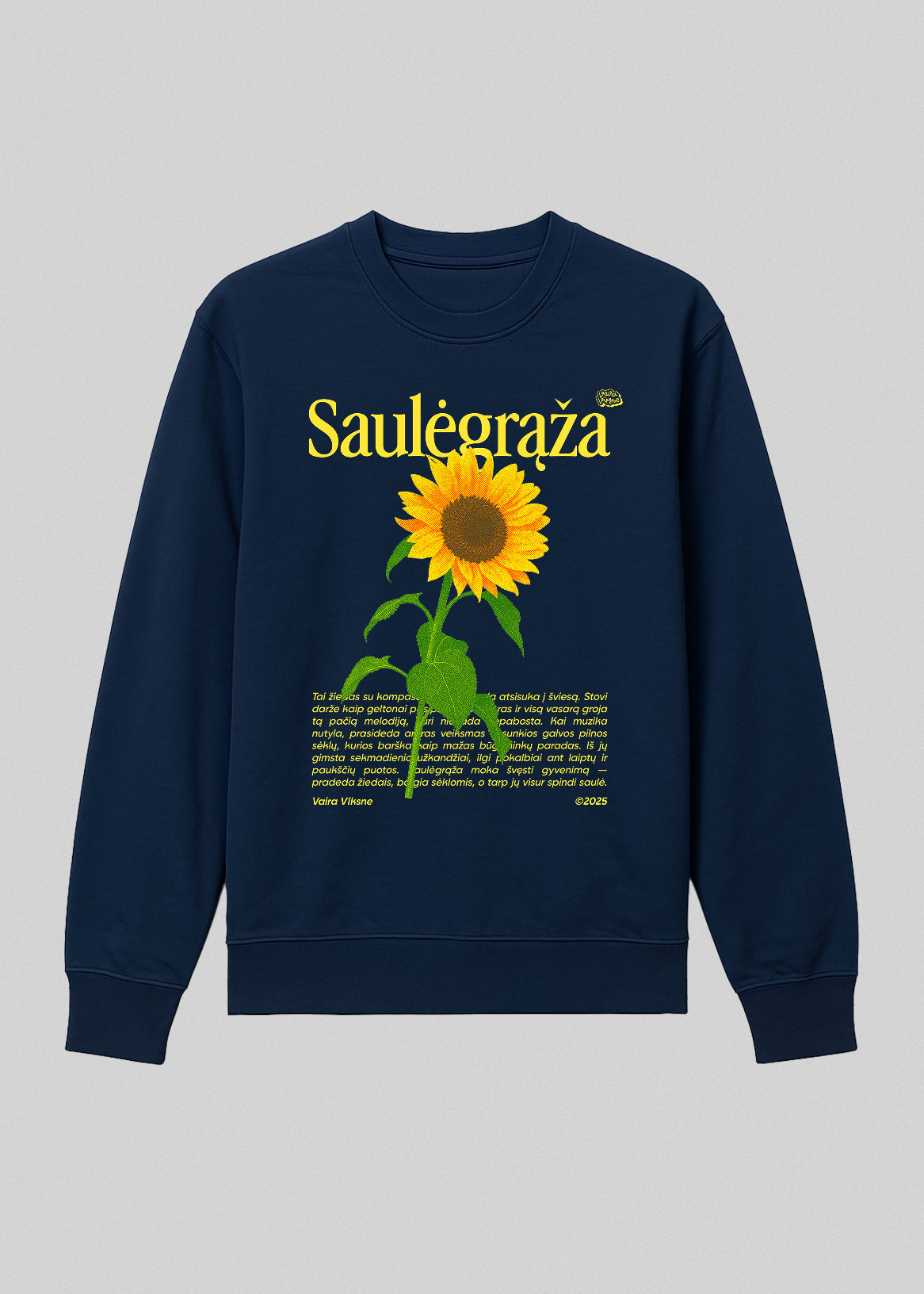 Organic Sweatshirt SAULĖGRĄŽA