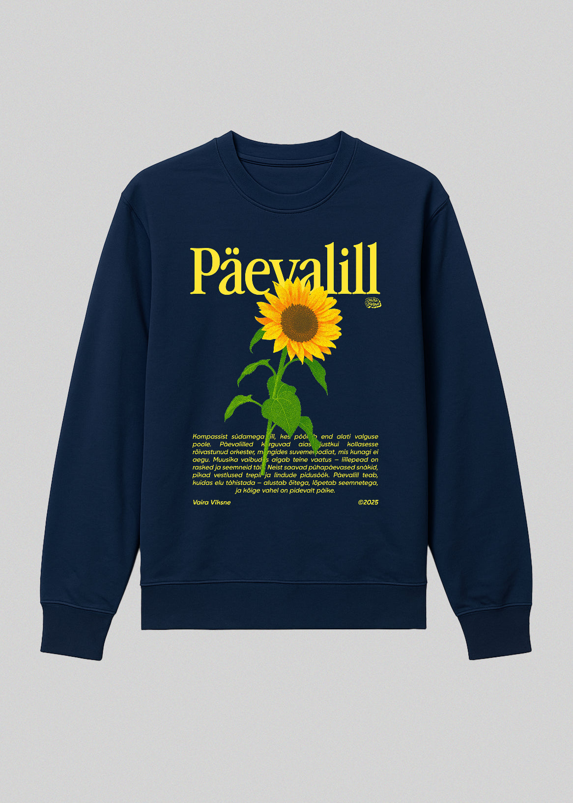Organic Sweatshirt PÄEVALILL