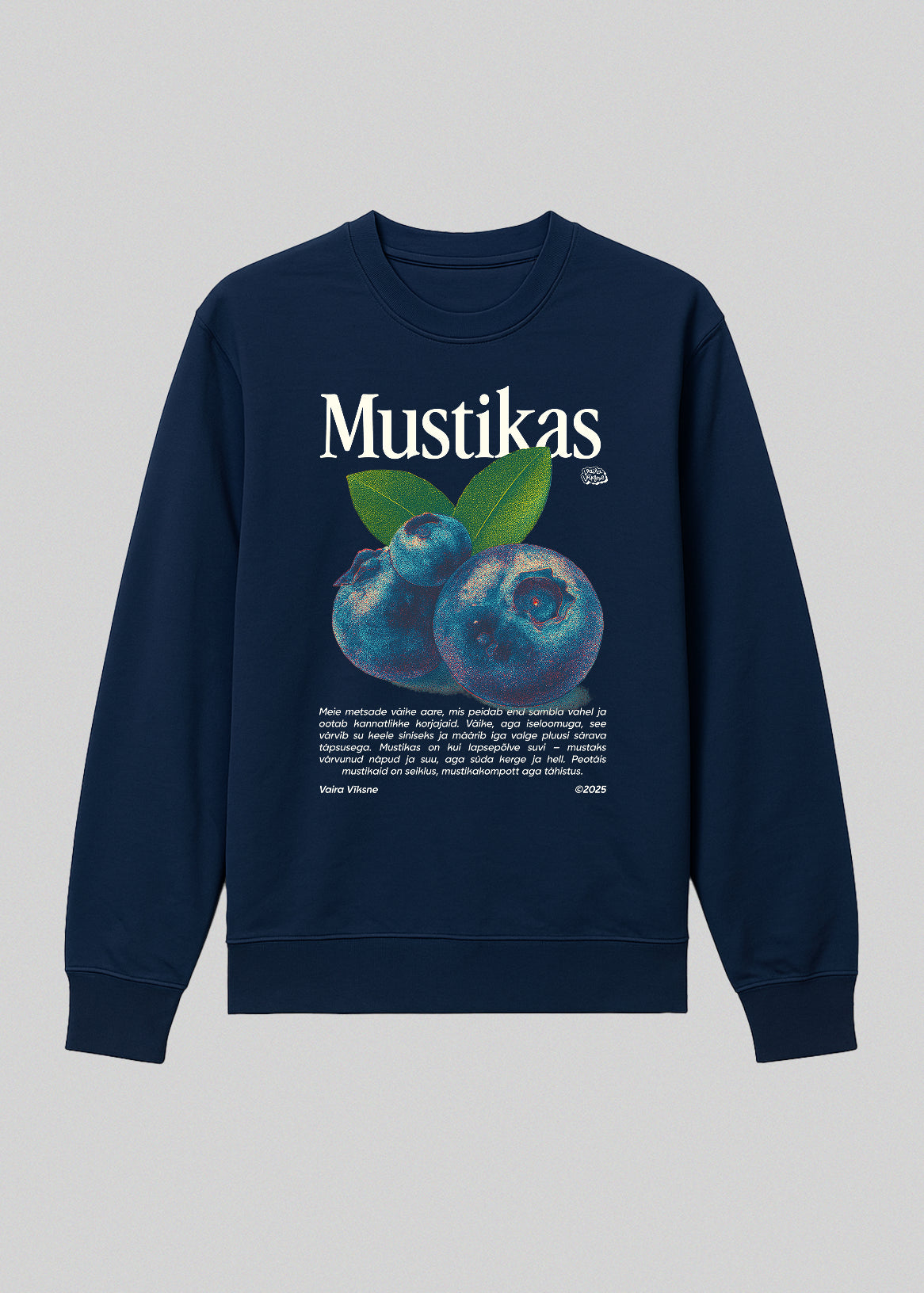 Organic Sweatshirt MUSTIKAS