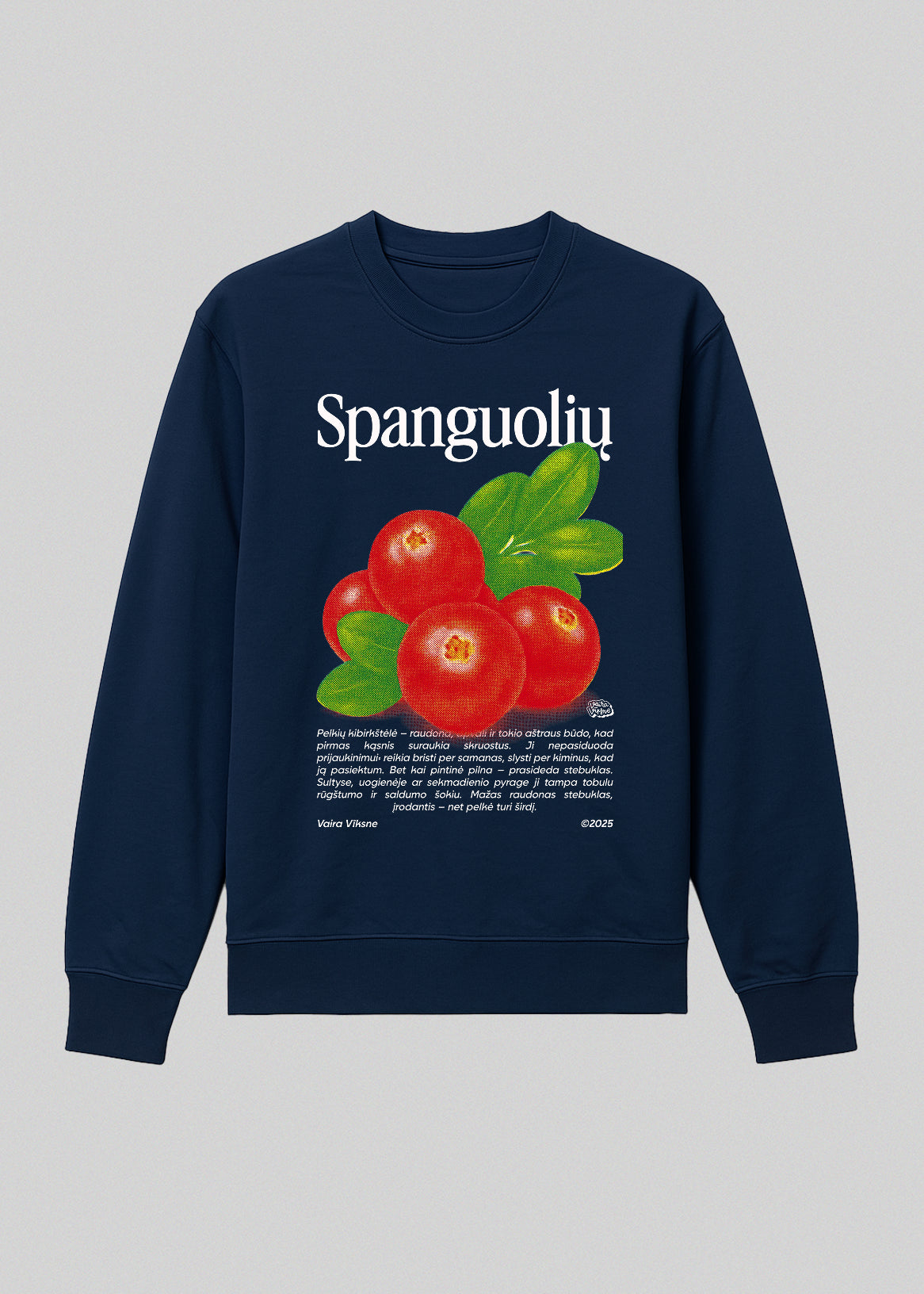 Organic Sweatshirt SPANGUOLIŲ