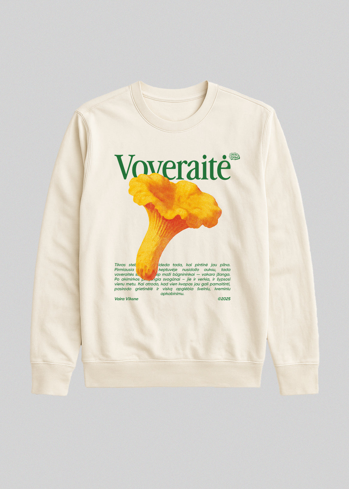 Organic Sweatshirt VOVERAITĖ