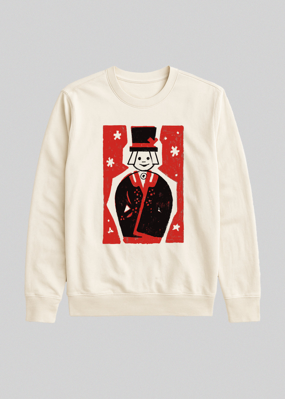 Organic Sweatshirt RED MEES