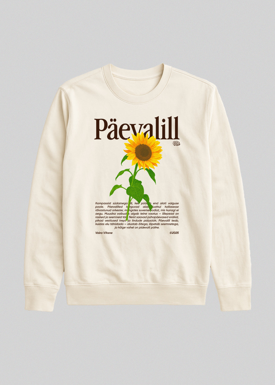 Organic Sweatshirt PÄEVALILL