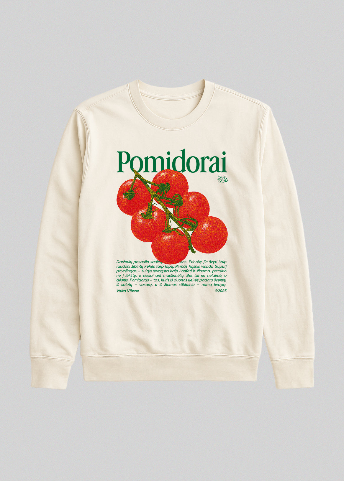 Organic Sweatshirt POMIDORAI