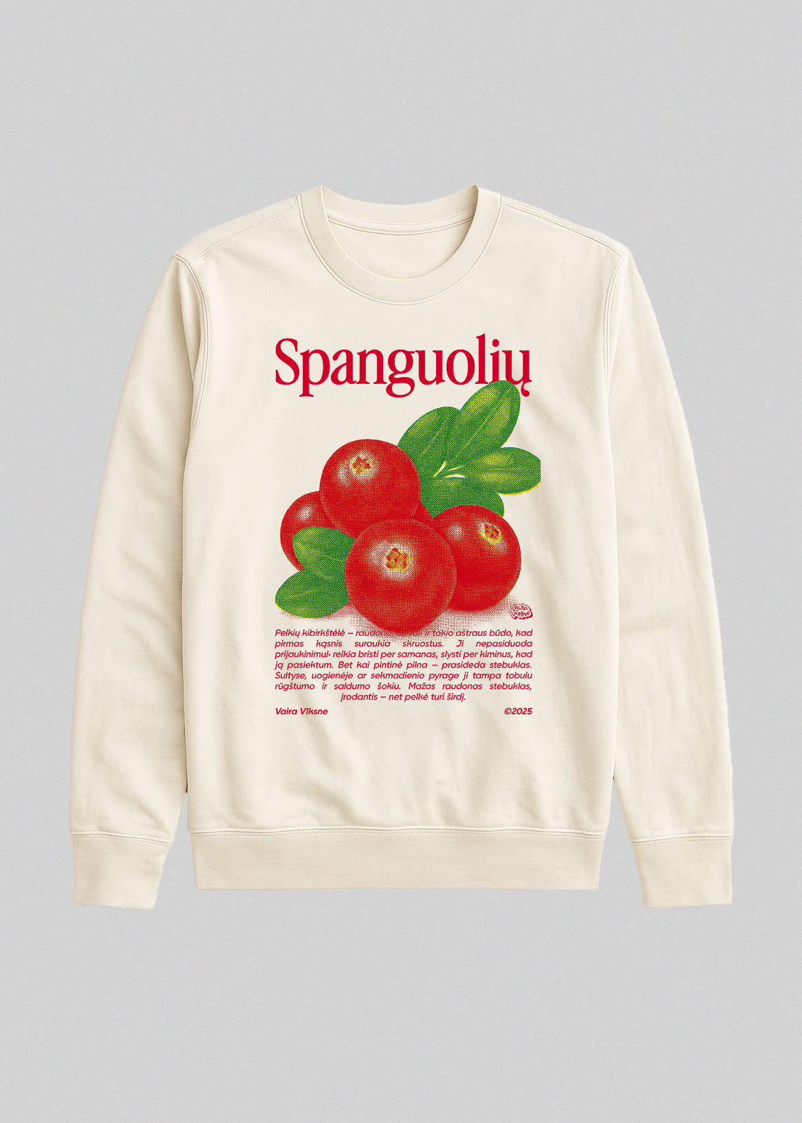 Organic Sweatshirt SPANGUOLIŲ