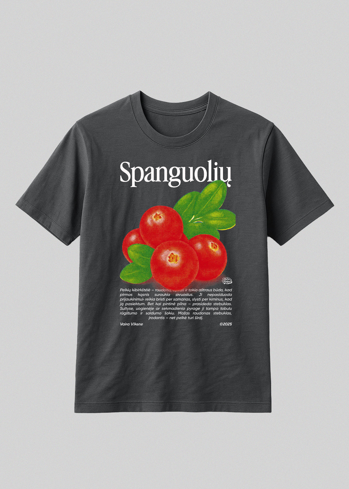 Organic Cotton T-Shirt SPANGUOLIŲ