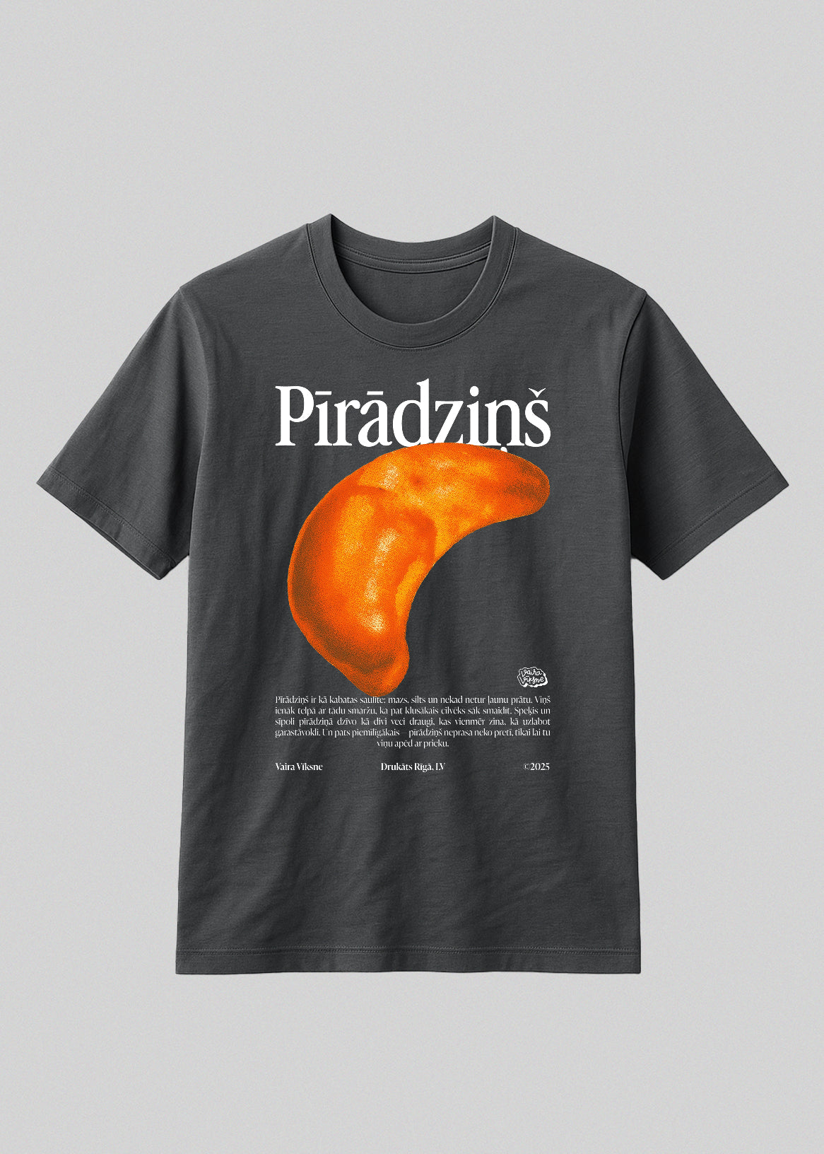 Organiskas Kokvilnas T-krekls PĪRĀDZIŅŠ