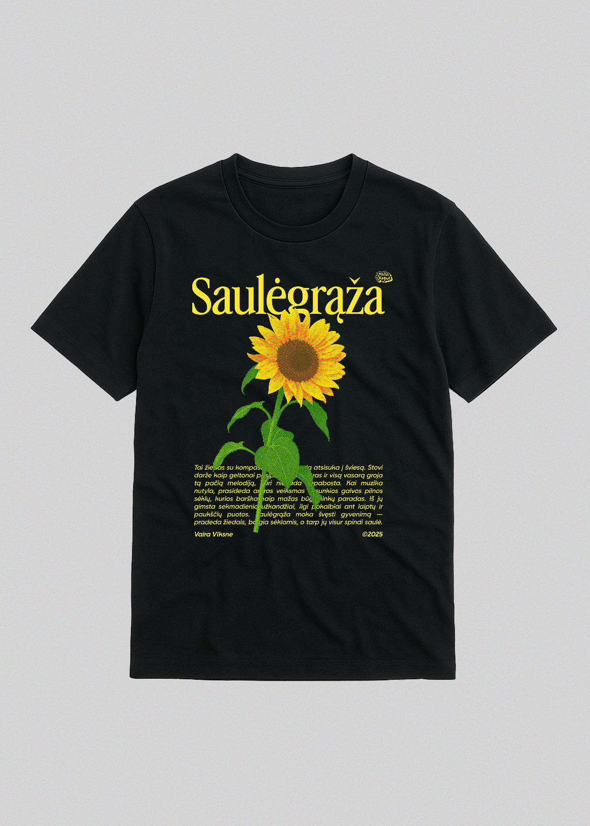Organic Cotton T-Shirt SAULĖGRĄŽA