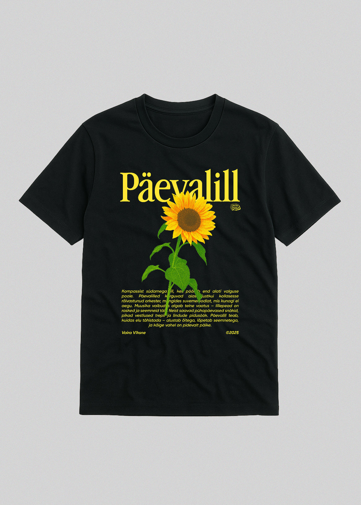 Organic Cotton T-Shirt PÄEVALILL