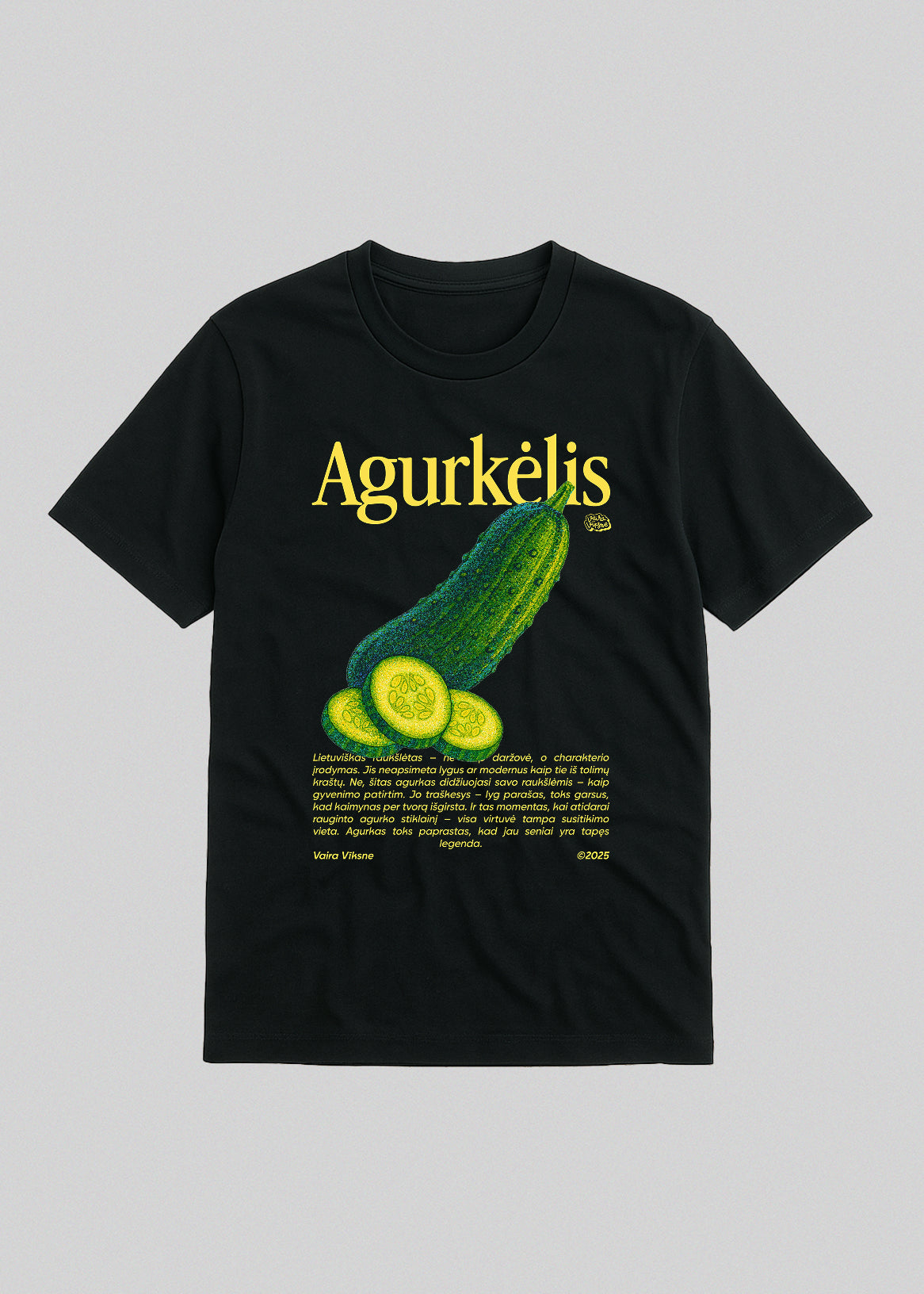 Organic Cotton T-Shirt AGURKĖLIS