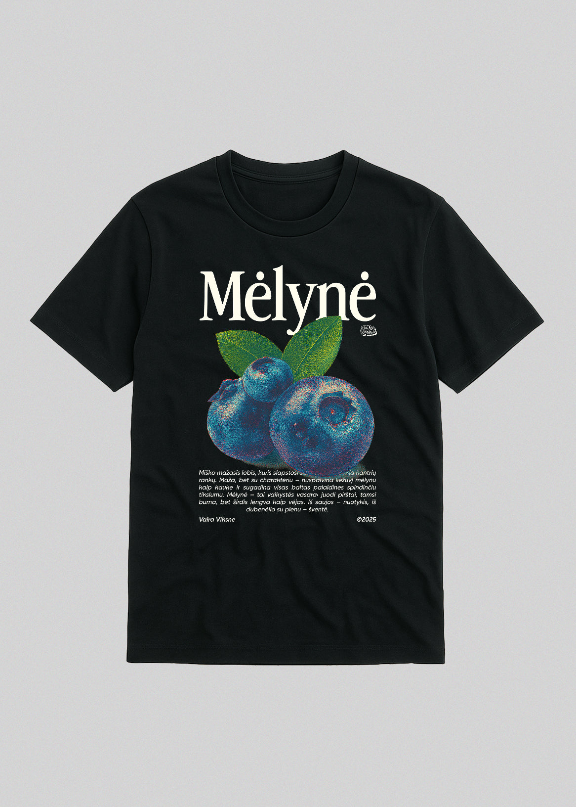 Organic Cotton T-Shirt MĖLYNĖ