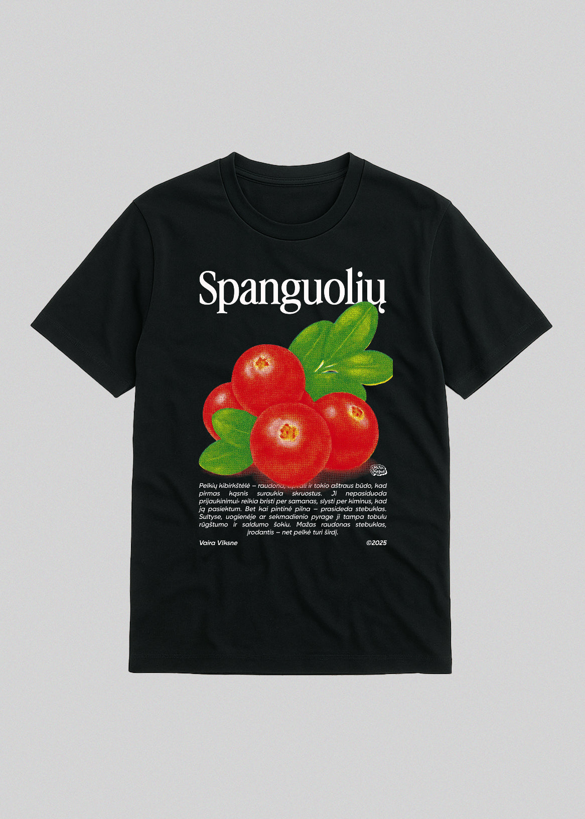 Organic Cotton T-Shirt SPANGUOLIŲ