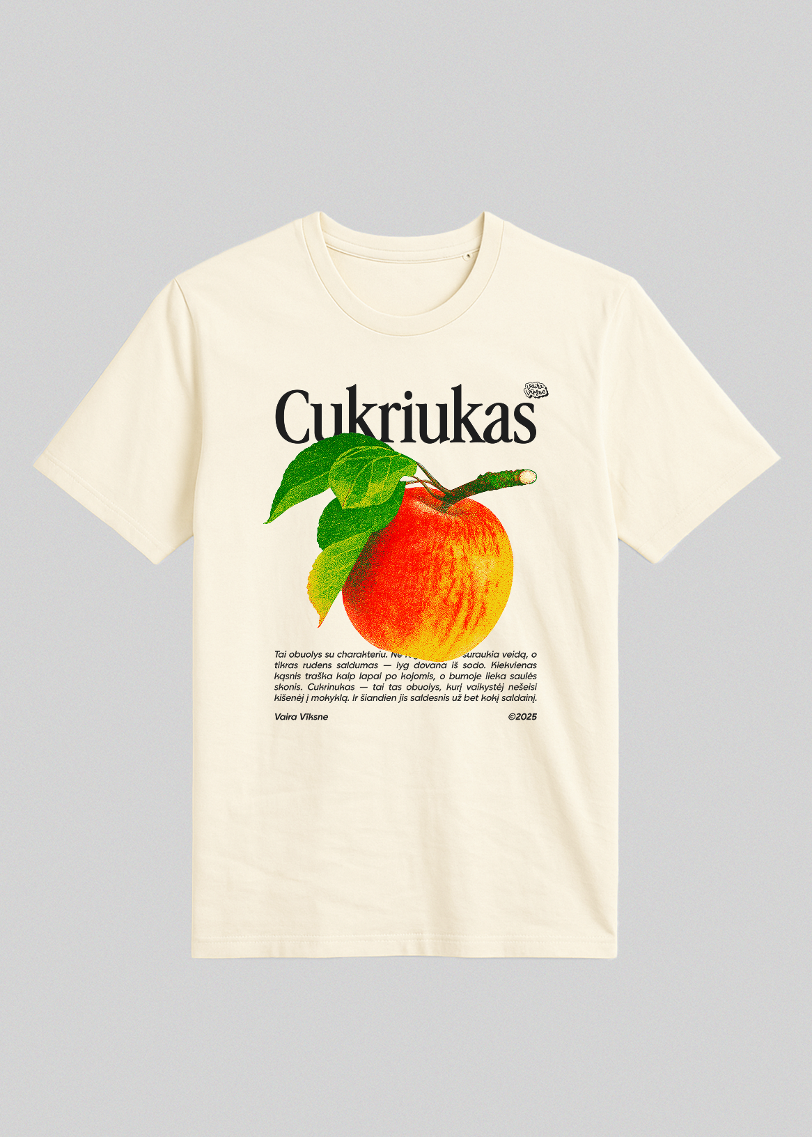 Organic Cotton T-Shirt CUKRIUKAS