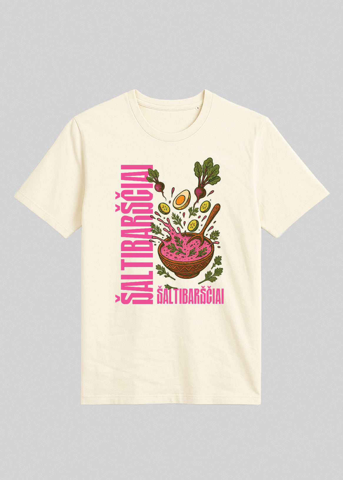 Organic Cotton T-Shirt ŠALTIBARŠČAI