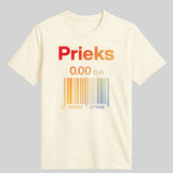 Organiskas Kokvilnas T-krekli "Prieks"