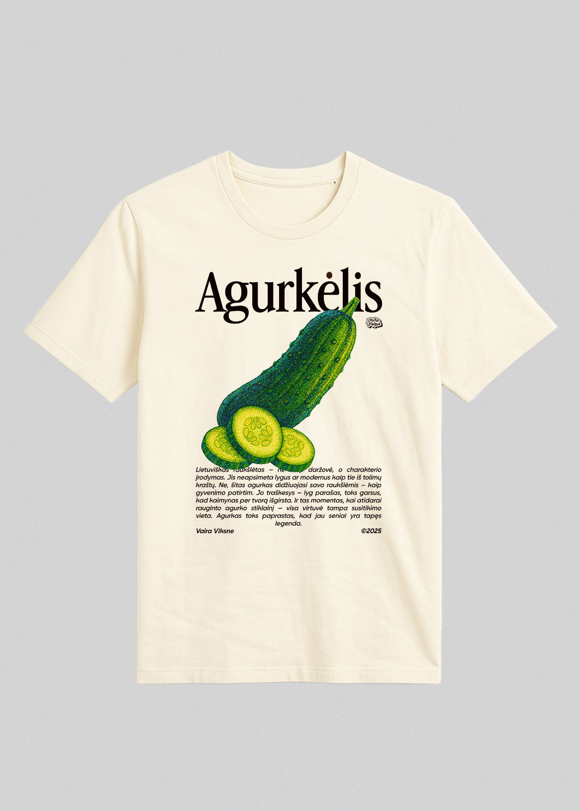 Organic Cotton T-Shirt AGURKĖLIS