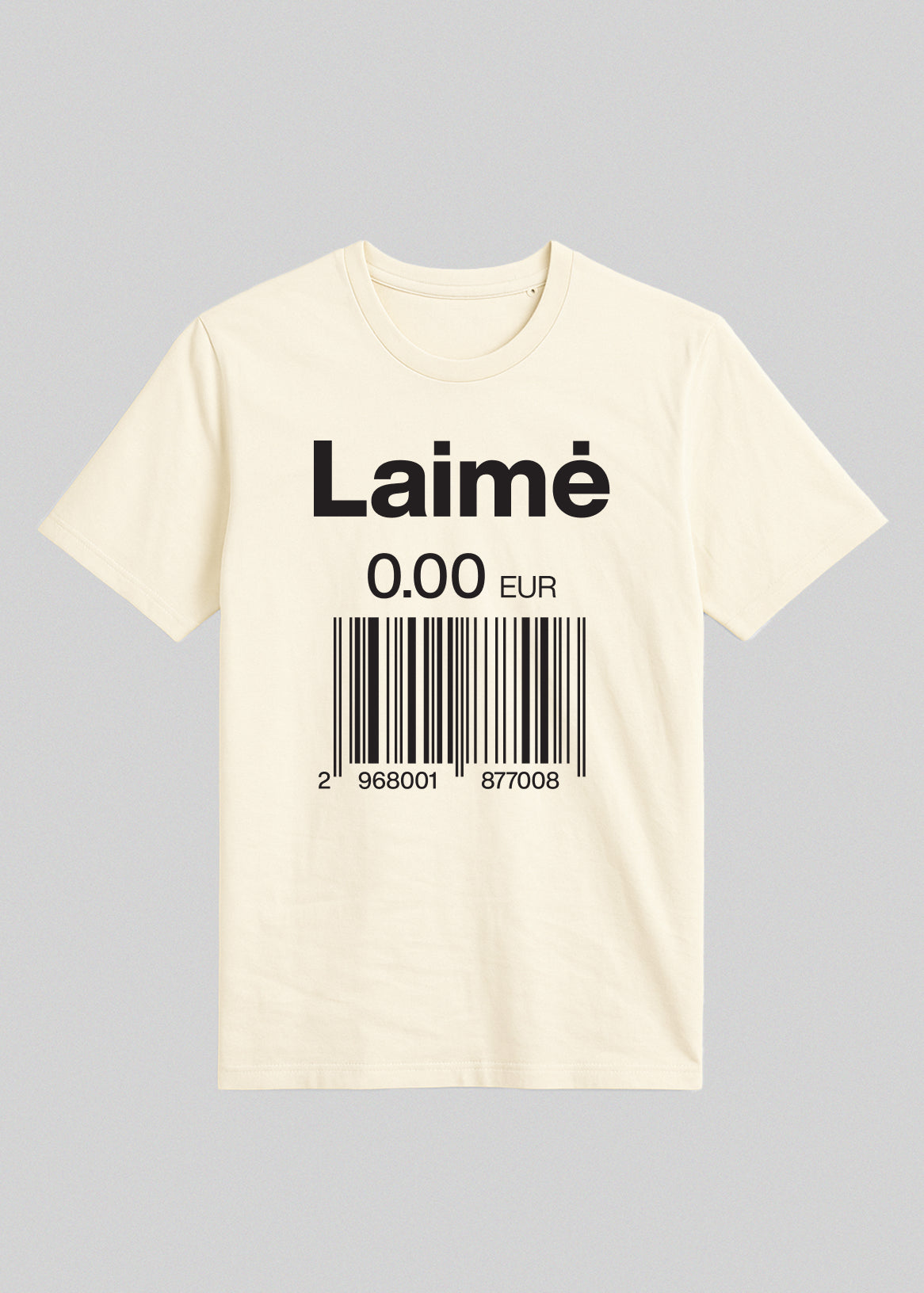 Organic Cotton T-Shirt LAIMĖ BW