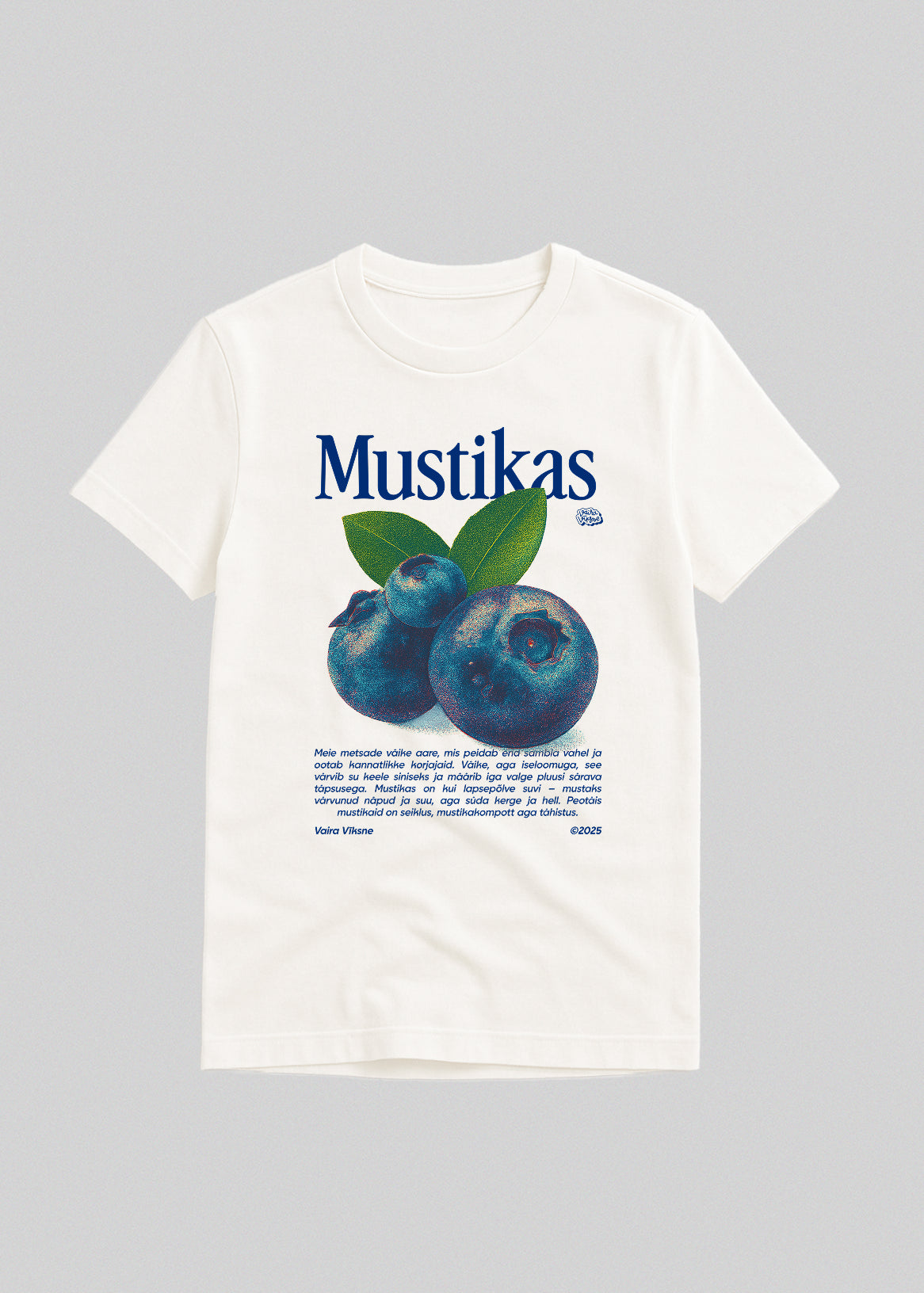 Organic Cotton T-Shirt MUSTIKAS