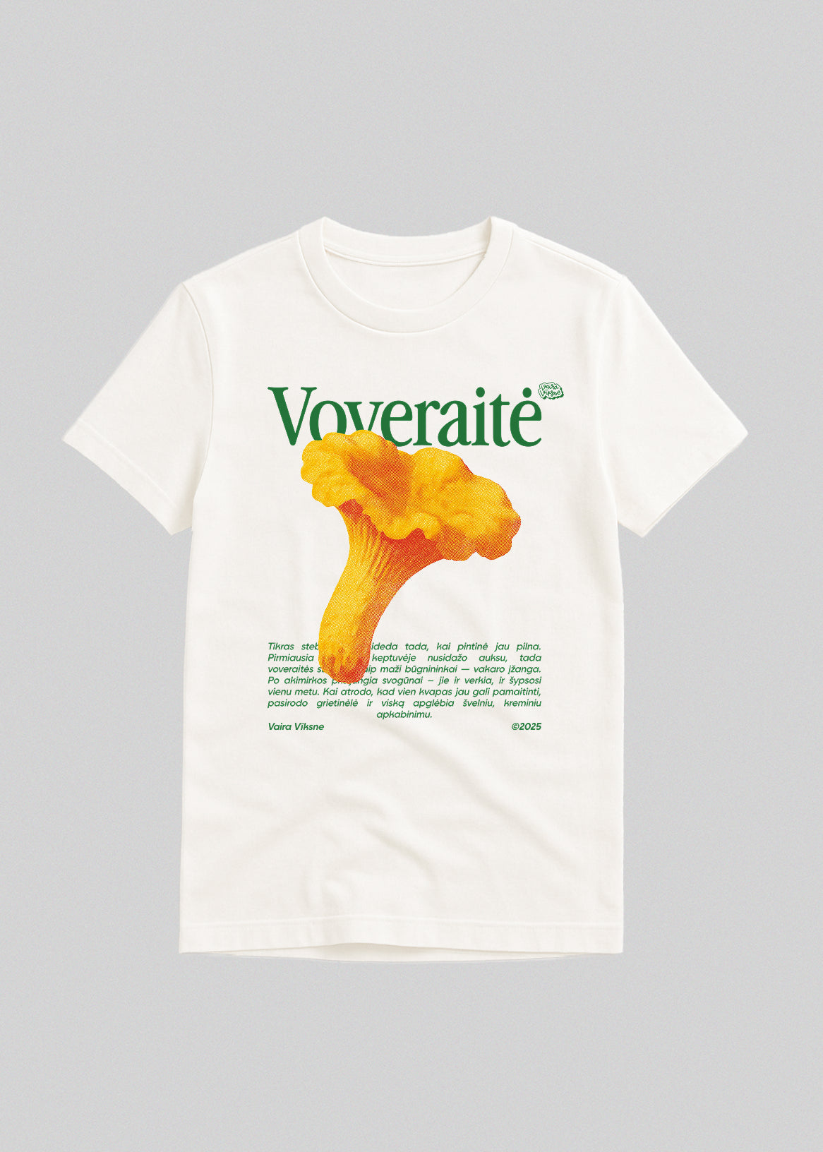 Organic Cotton T-Shirt VOVERAITĖ