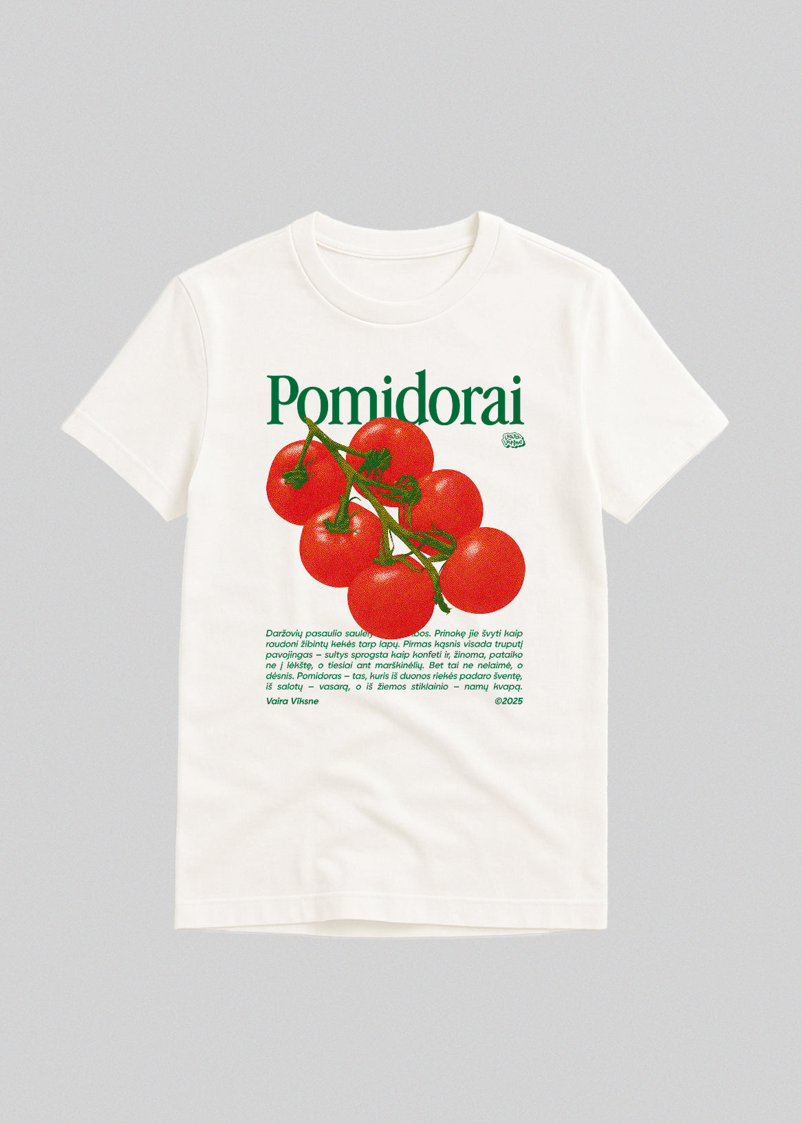 Organic Cotton T-Shirt POMIDORAI