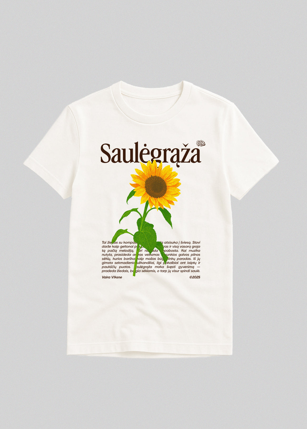 Organic Cotton T-Shirt SAULĖGRĄŽA